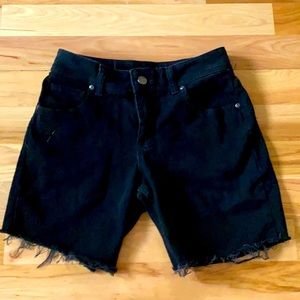 Riders by Lee distressed jean shorts